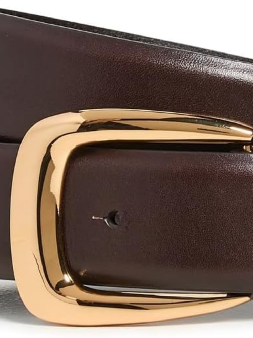 Madewell Chunky Waist Belt Chocolate Raisin XL